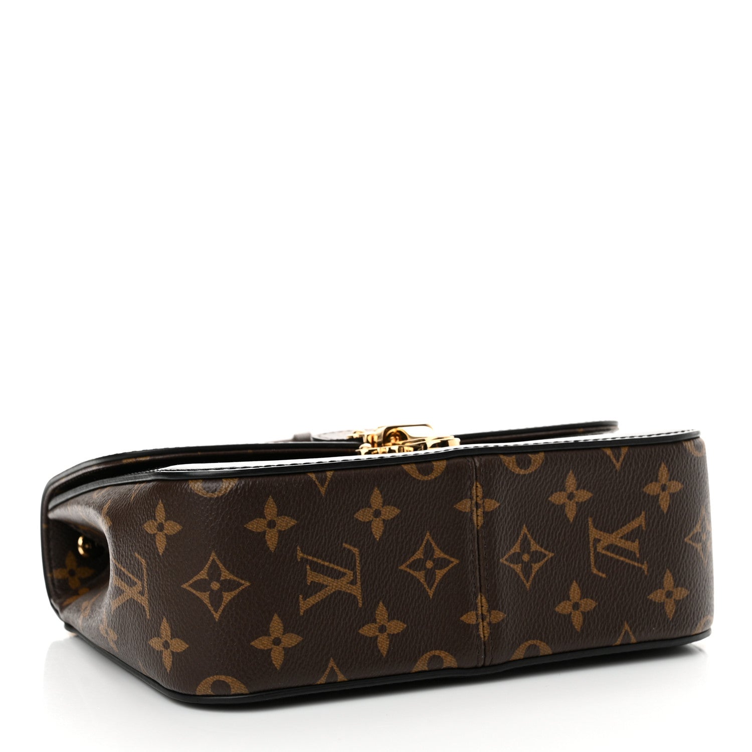 Louis Vuitton Patent Calfskin Monogram Cherrywood BB Black 4 of 11