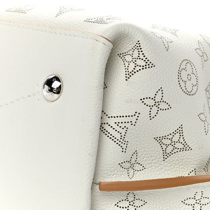 Louis Vuitton Mahina Carmel Hobo Snow 12 of 13