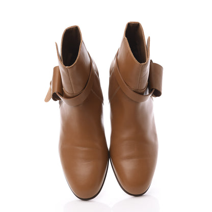 Hermes Calfskin Neo Low Boots 37 Natural 6 of 10