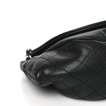 Chanel Caviar Large Half Moon Flap Black 8 of 10