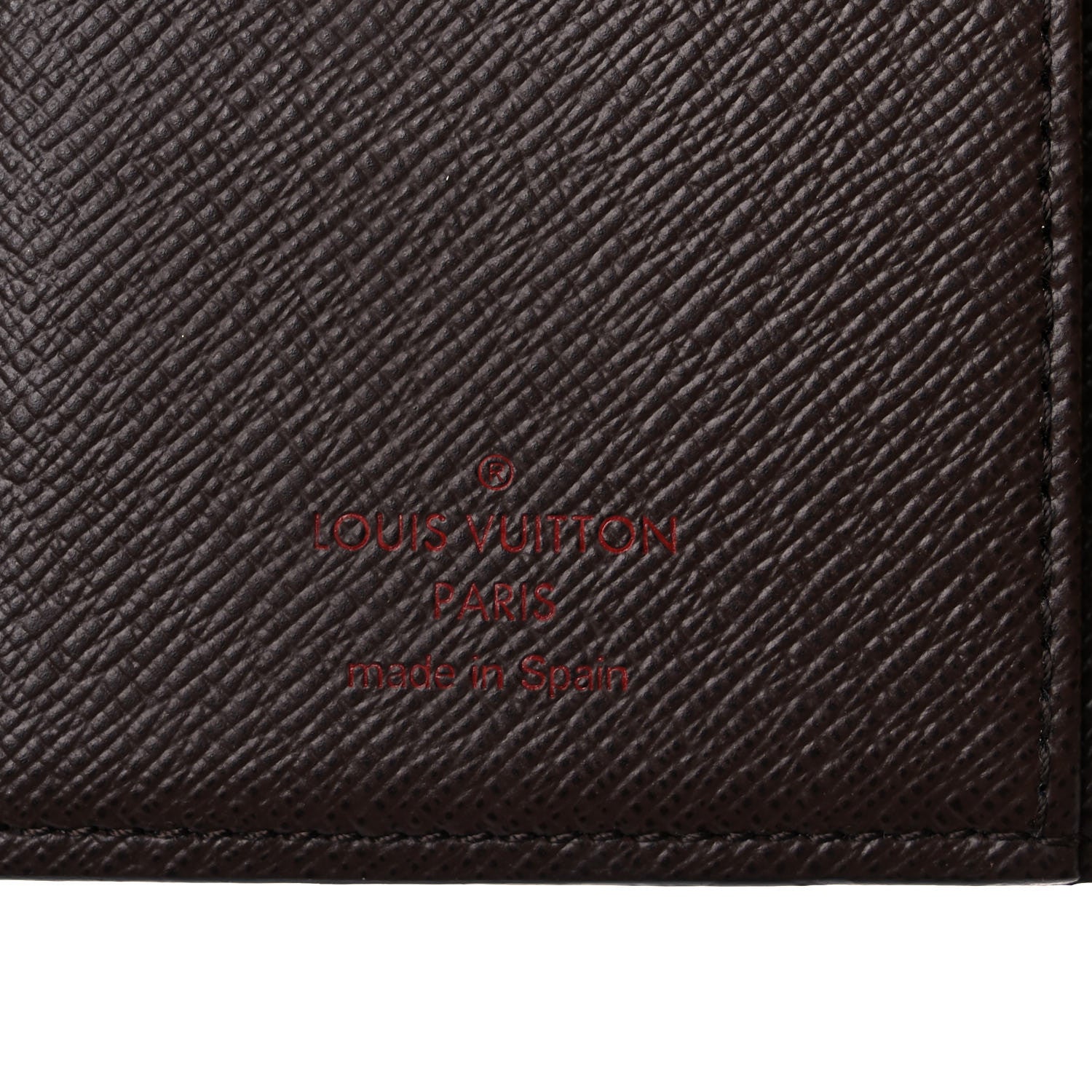 Louis Vuitton Damier Ebene Small Ring Agenda Cover 6 of 9