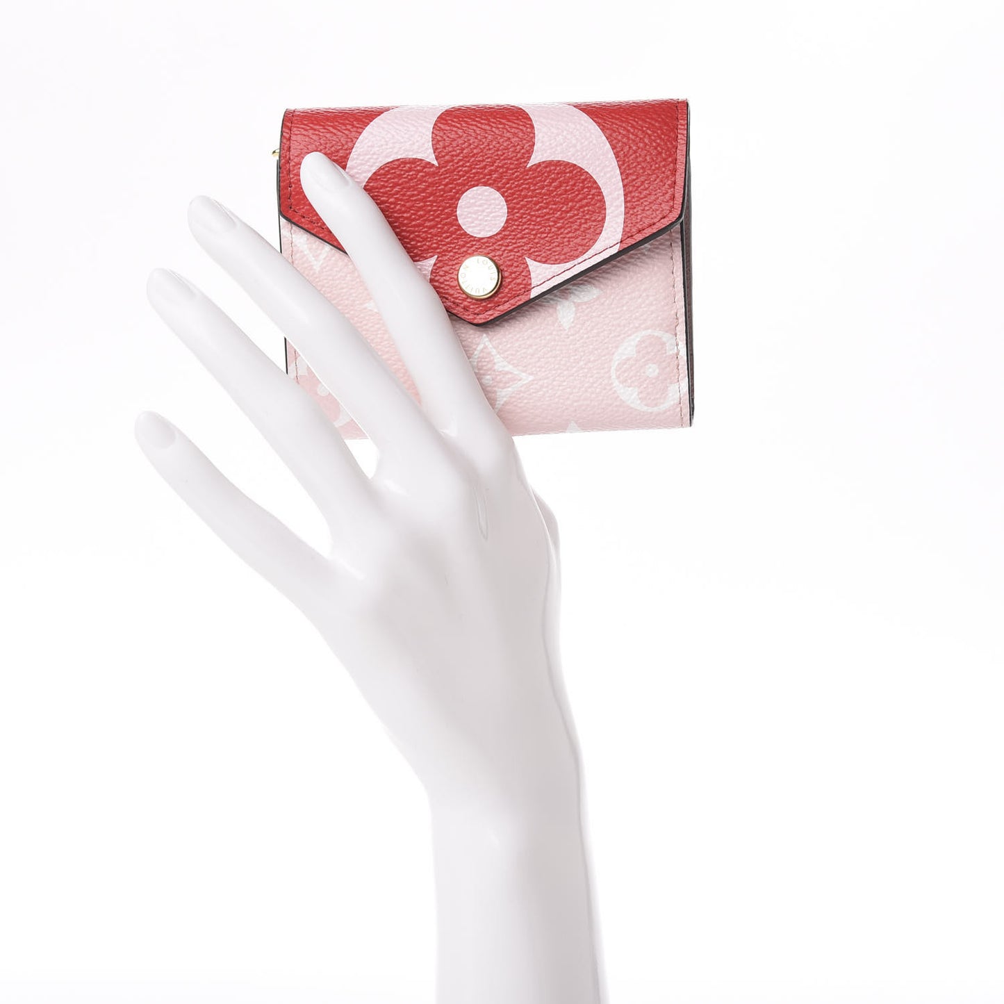 Monogram Giant Zoe Wallet Rouge Rose