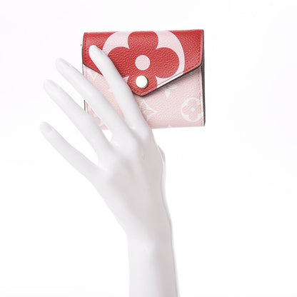 Louis Vuitton Monogram Giant Zoe Wallet Rouge Rose 2 of 13