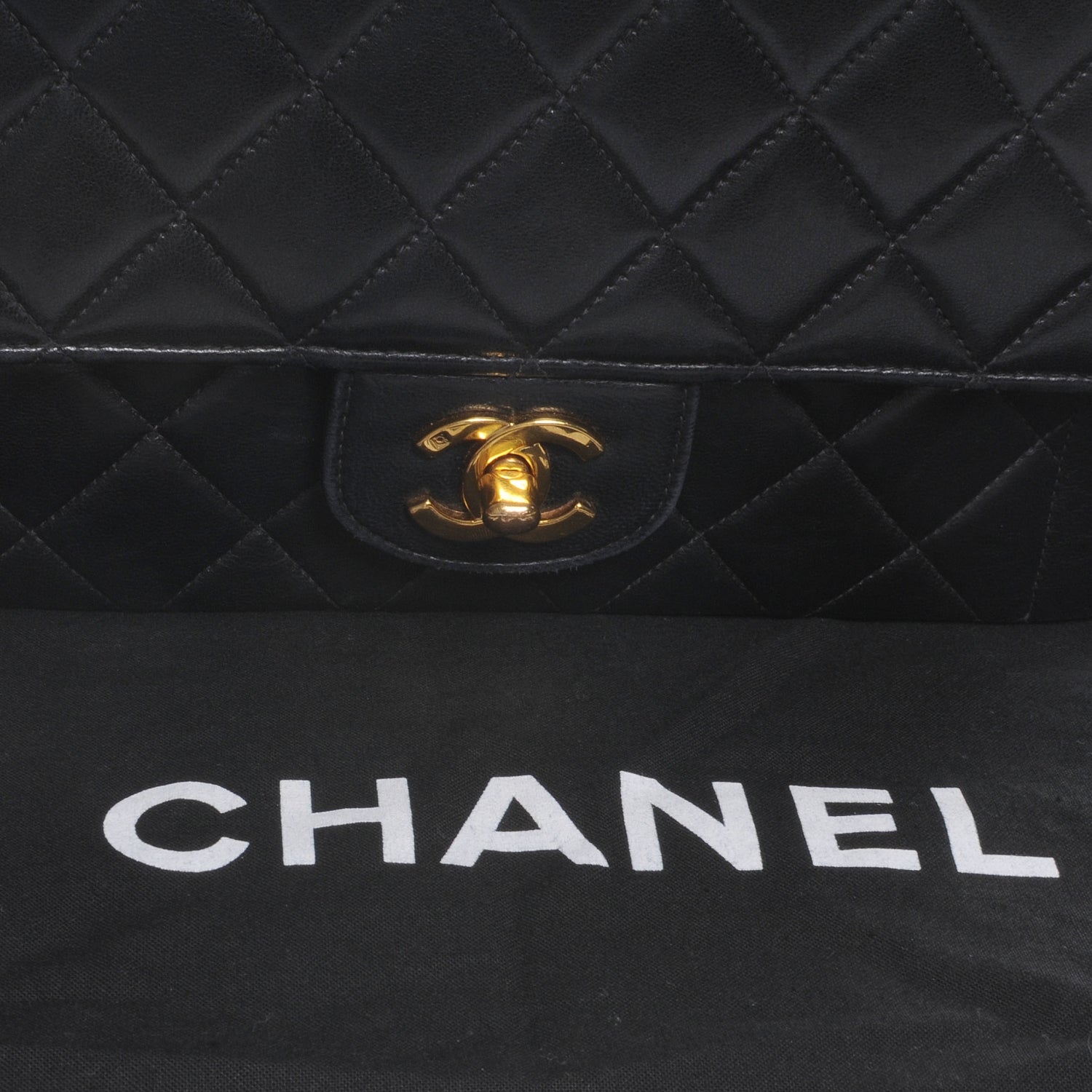 Chanel Lambskin Single Flap Black 9 of 9