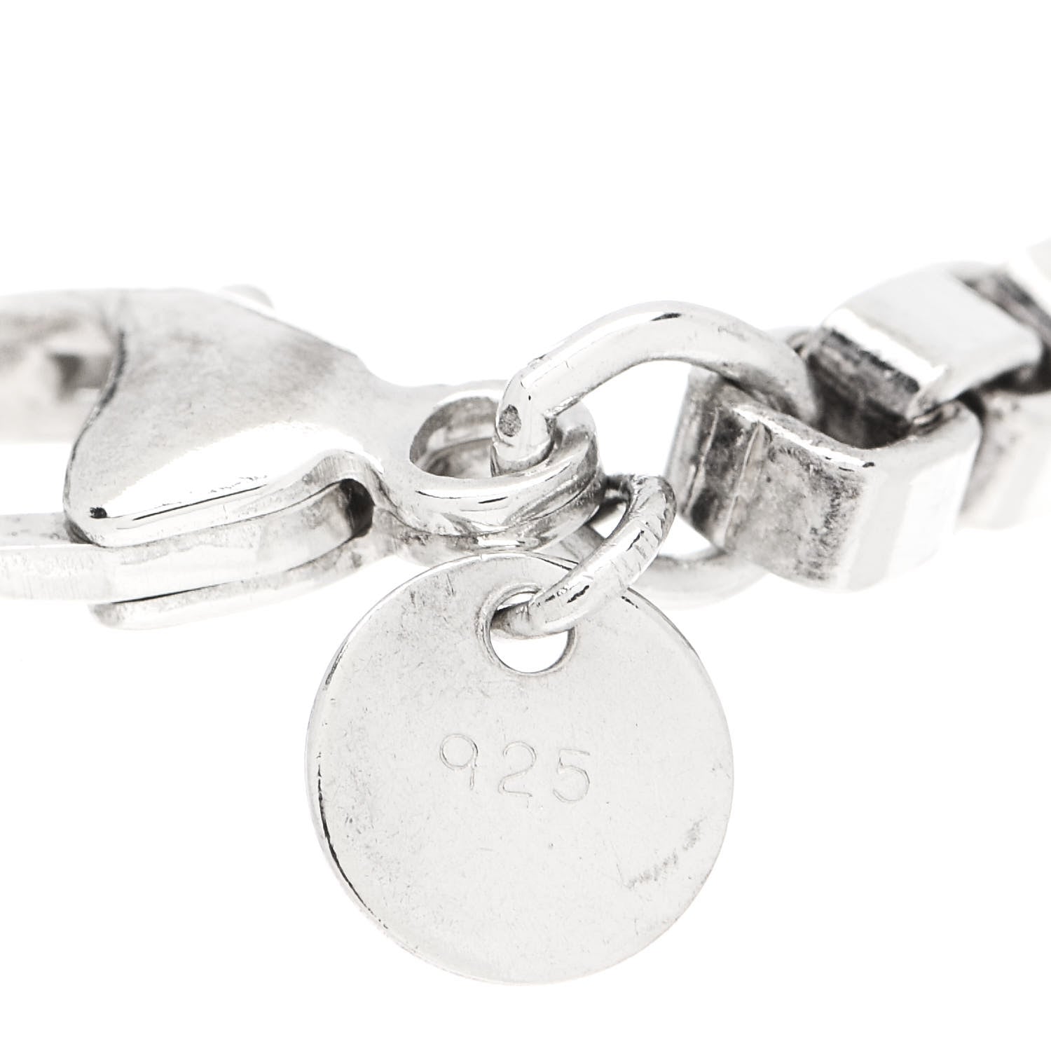 Tiffany Sterling Silver 4mm Venetian Link Bracelet 4 of 4