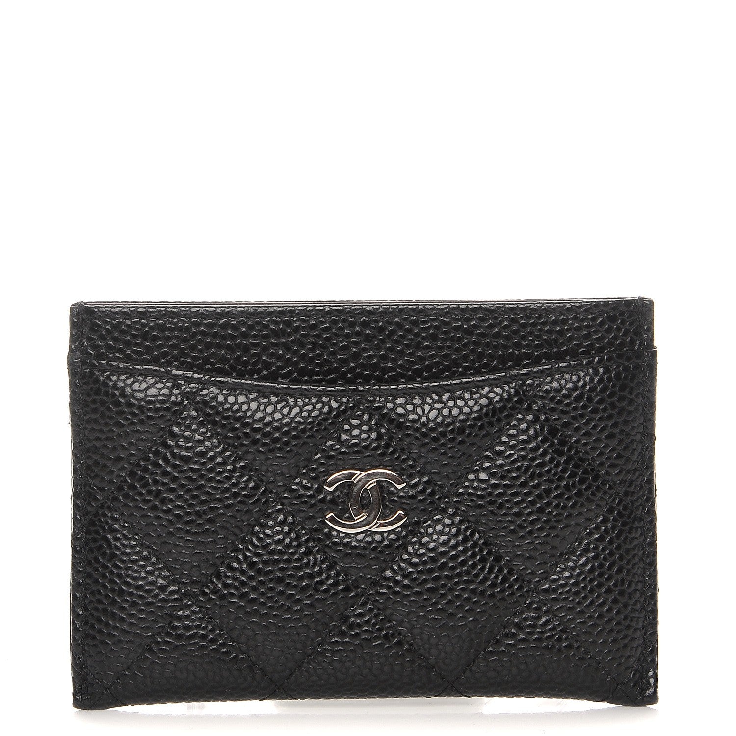 Chanel Caviar Quilted Card Holder Black 1 of 8