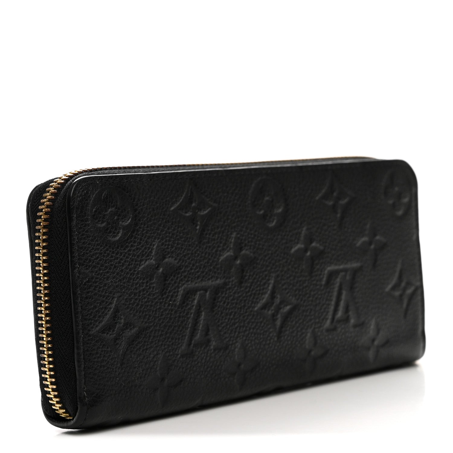 Louis Vuitton Empreinte Clemence Wallet Black 3 of 8