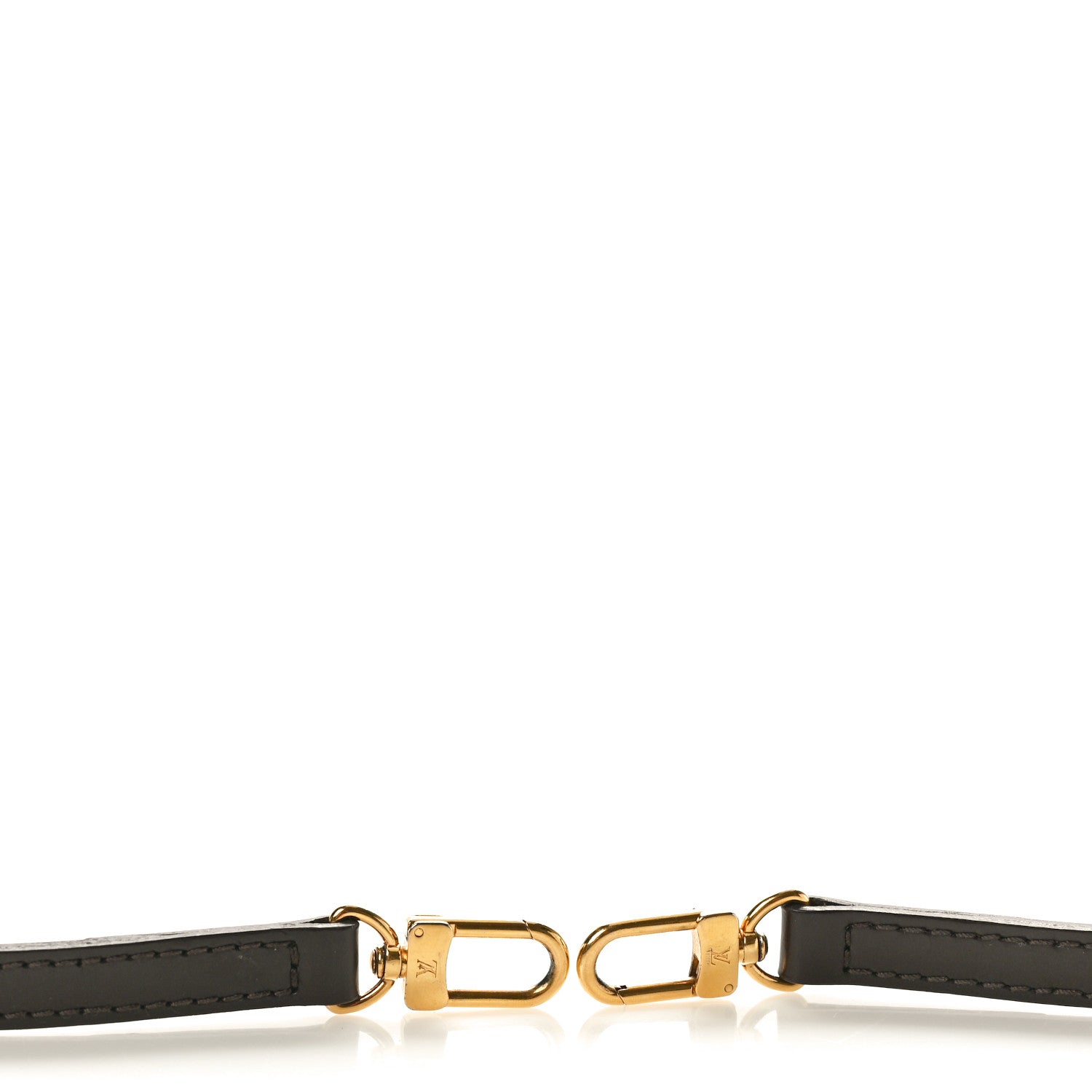 Louis Vuitton Calfskin Alma BB Shoulder Strap Brown 3 of 3