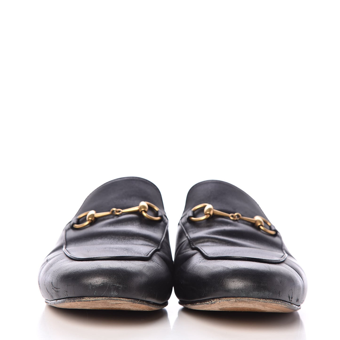 Calfskin Womens Princetown Slippers 39 Black