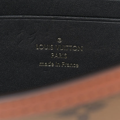 Louis Vuitton Reverse Monogram Dauphine Chain Wallet 8 of 9