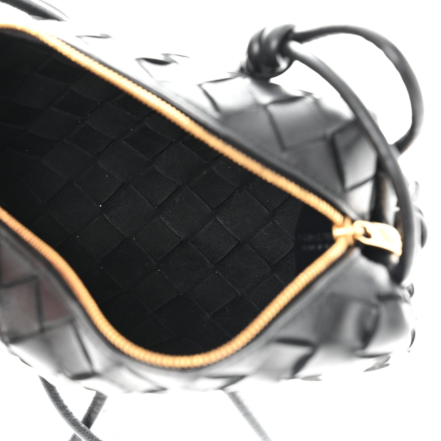 Bottega Veneta Nappa Intrecciato Mini Loop Camera Bag Black 6 of 9