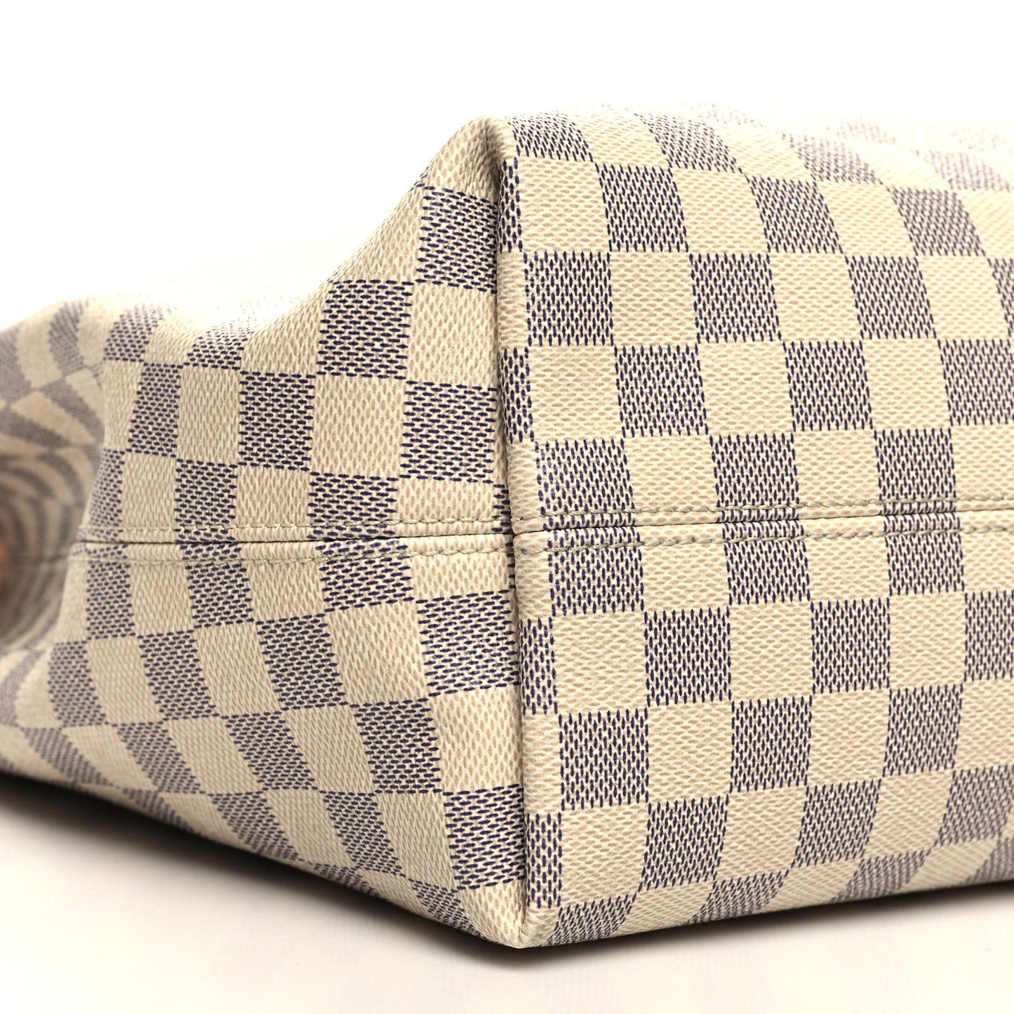Damier Azur Graceful MM Rose Ballerine