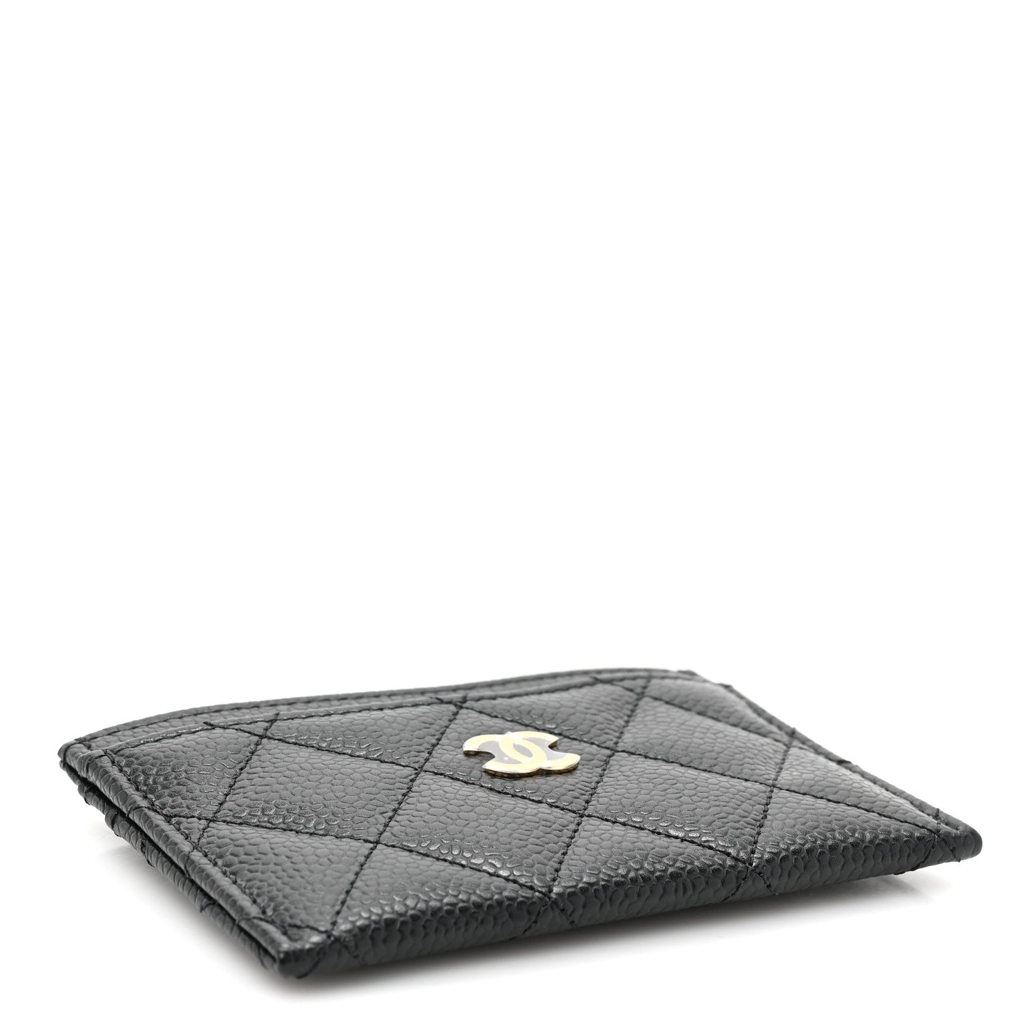 Chanel Caviar Quilted Card Holder Black 4 of 11