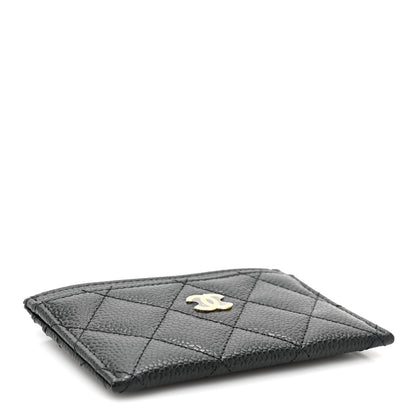 Chanel Caviar Quilted Card Holder Black 4 of 11