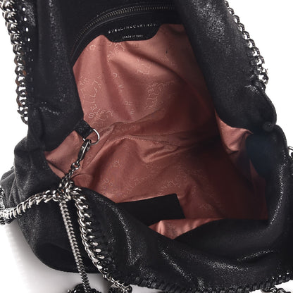 Stella McCartney Shaggy Deer Big Falabella Tote Black 5 of 8