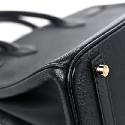 Hermes Epsom Birkin 30 Black 10 of 15