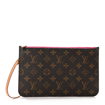 Louis Vuitton Monogram Neverfull MM GM Pochette Pivoine 1 of 8