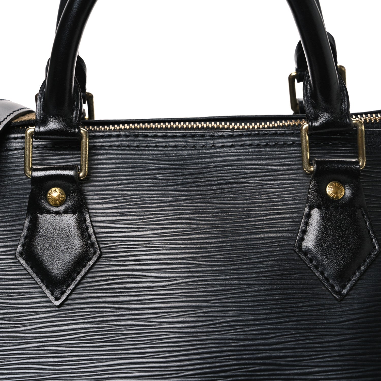 Louis Vuitton Epi Speedy Bandouliere 25 Black 8 of 14