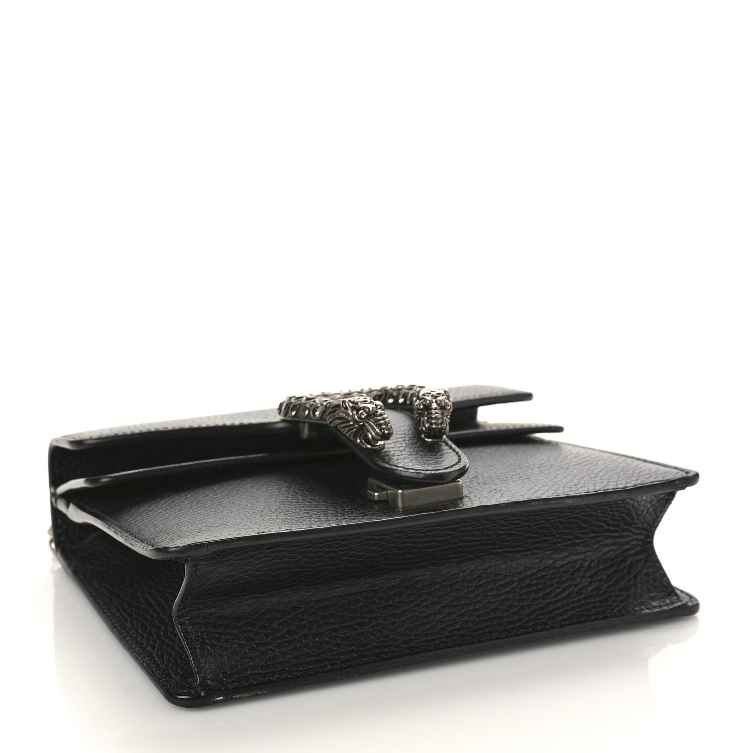 Gucci Calfskin Mini Dionysus Shoulder Bag Black 4 of 8