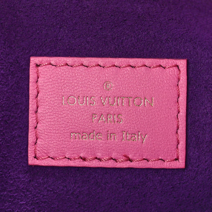 Louis Vuitton Lambskin Embossed Monogram Vuittamins Coussin PM Rose Violet 6 of 8