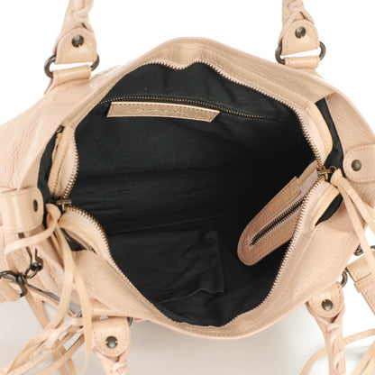 Balenciaga Agneau Classic Hardware Town Rose Aubepine Rose Light 5 of 7