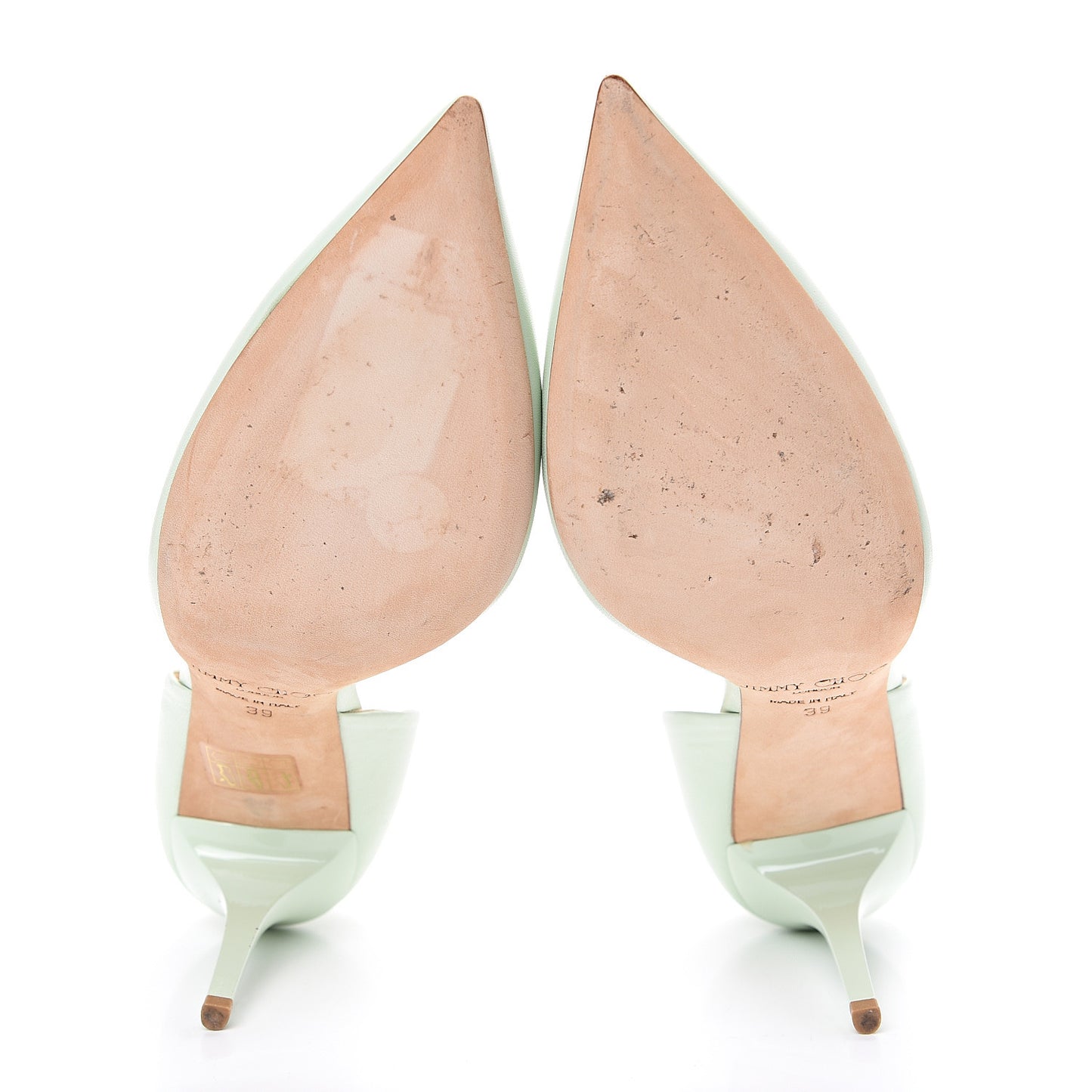Calfskin Addison d'Orsay Pump 39 Key Lime
