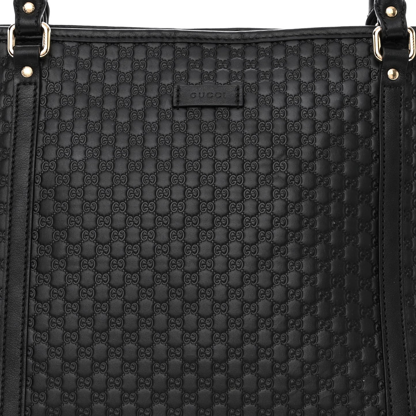 Microguccissima Medium Joy Tote Black