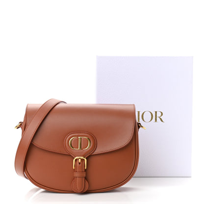 Christian Dior Box Calfskin Medium Bobby Flap Dark Tan 12 of 12