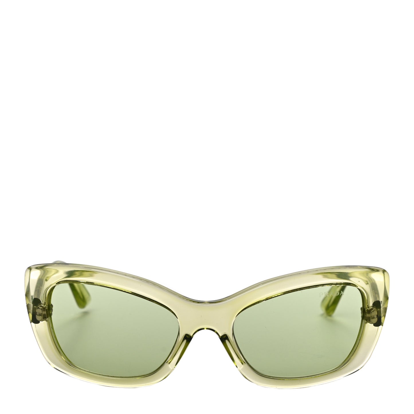 Cat Eye Sunglasses SPR 19M Transparent Green