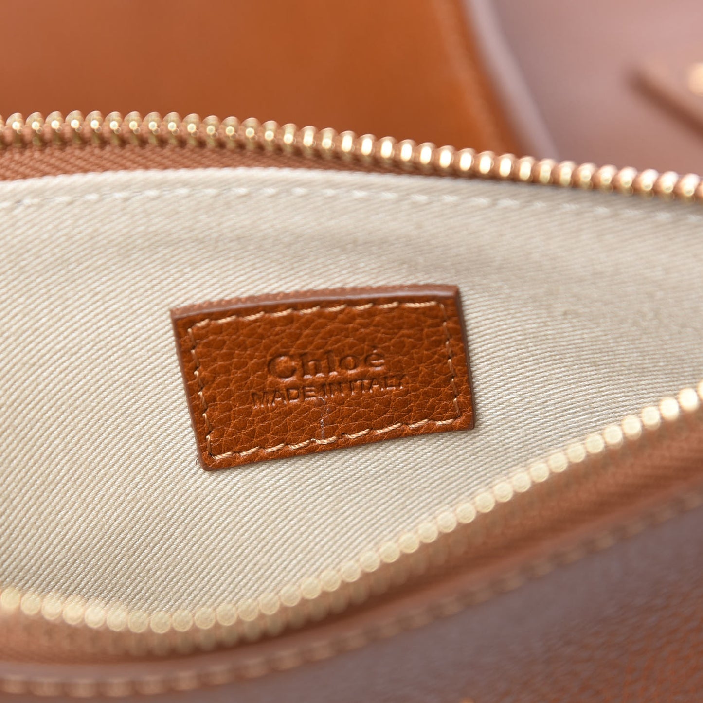 Smooth Calfskin Medium Vick Tote Caramel