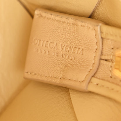 Bottega Veneta Lambskin Maxi Intrecciato Small Cassette Camera Bag Porridge 6 of 9