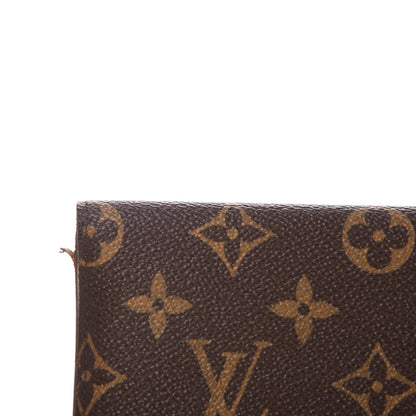 Louis Vuitton Monogram Simple Checkbook Holder Wallet 8 of 10