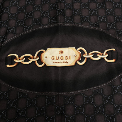 Gucci Silk Monogram Square Scarf Brown 3 of 8