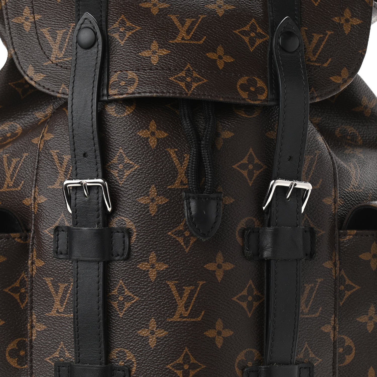 Louis Vuitton Monogram Macassar Christopher PM Backpack 7 of 15
