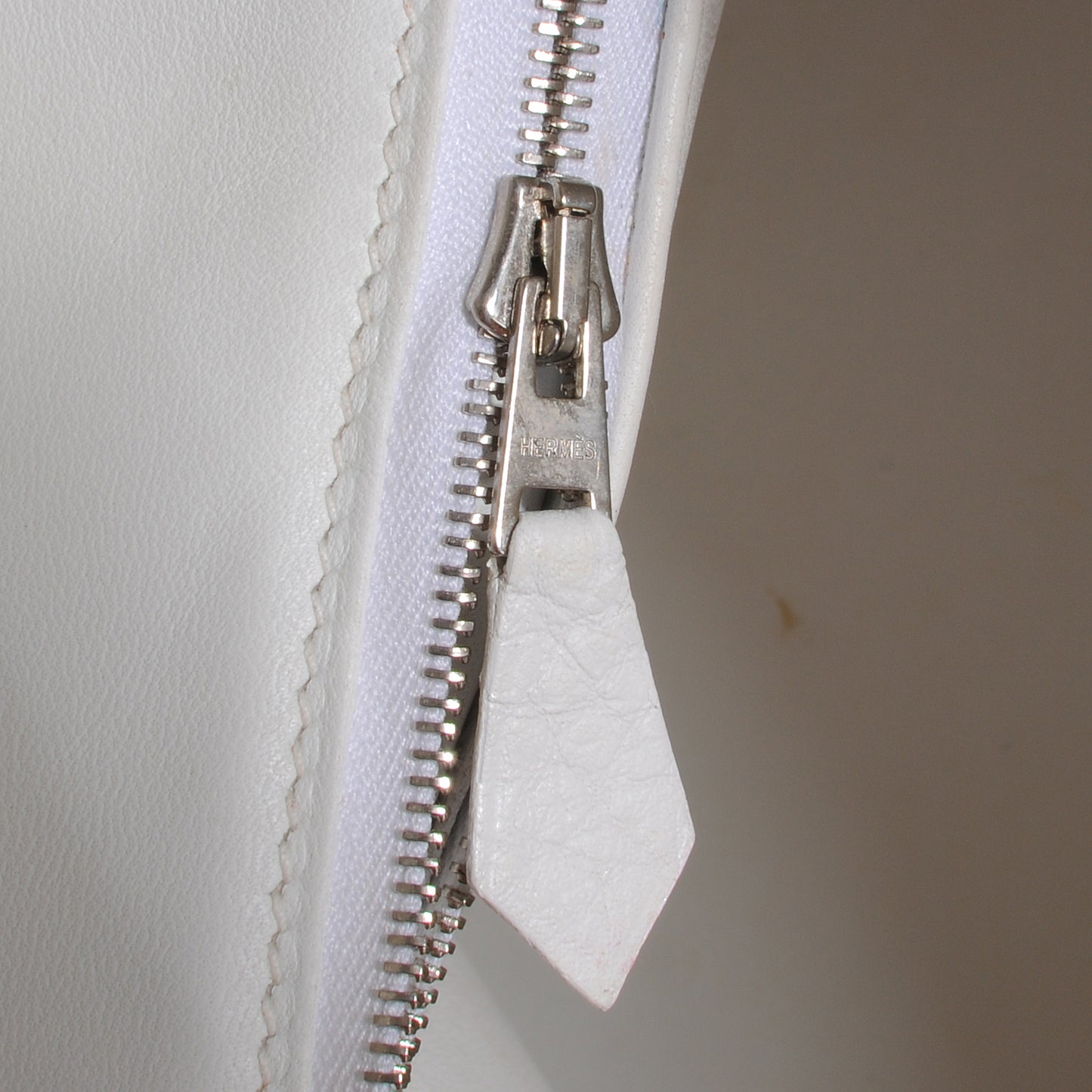 Taurillon Clemence Birkin 35 White