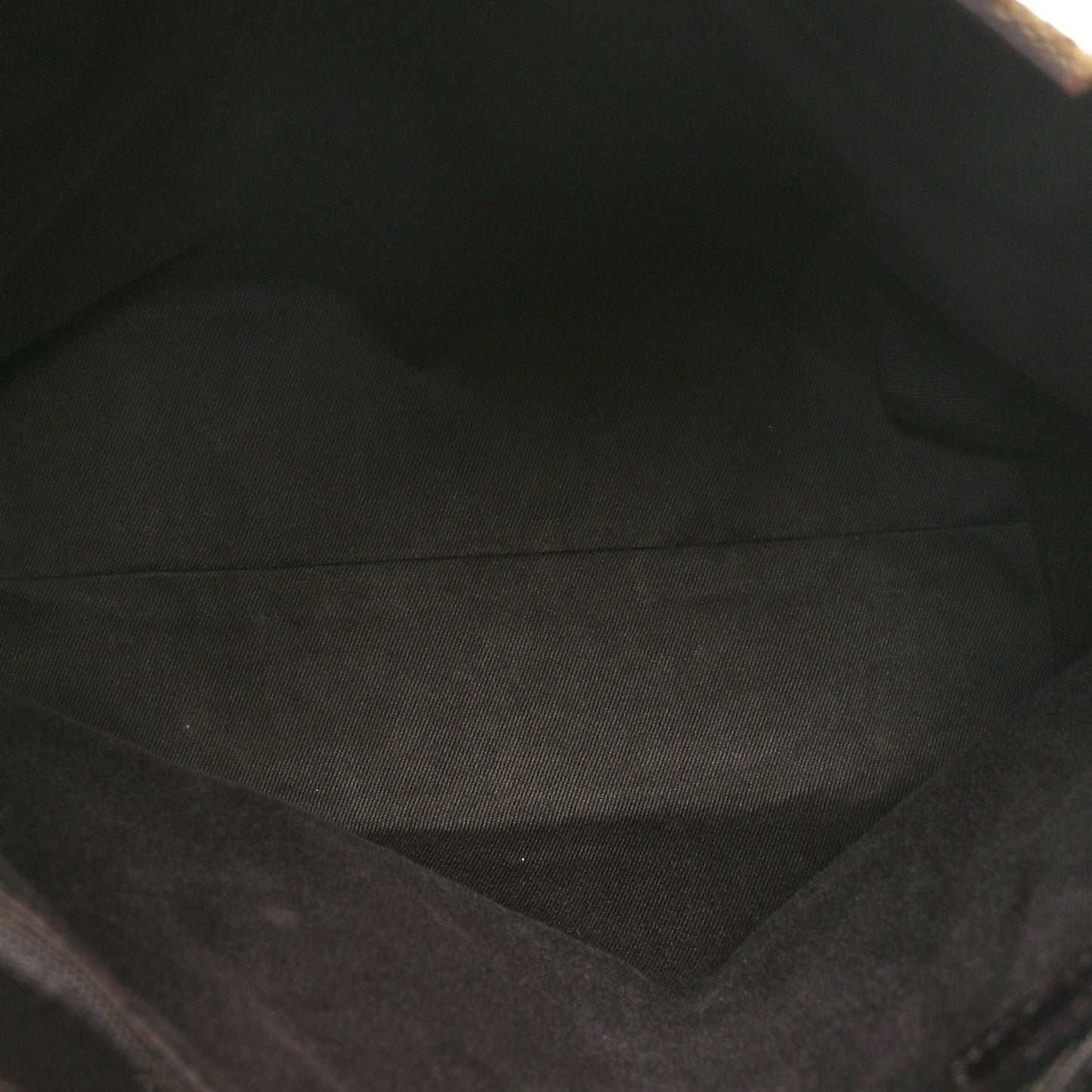 Monogram Small Bucket Tote Dark Brown