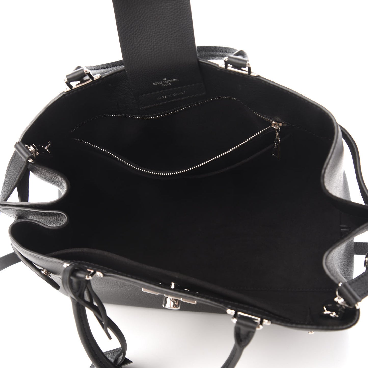 Calfskin Lockme Day Black