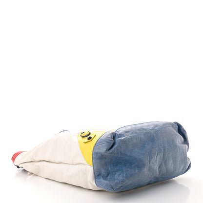 Balenciaga Agneau Classic Hardware Day Hobo White Multicolor 4 of 10