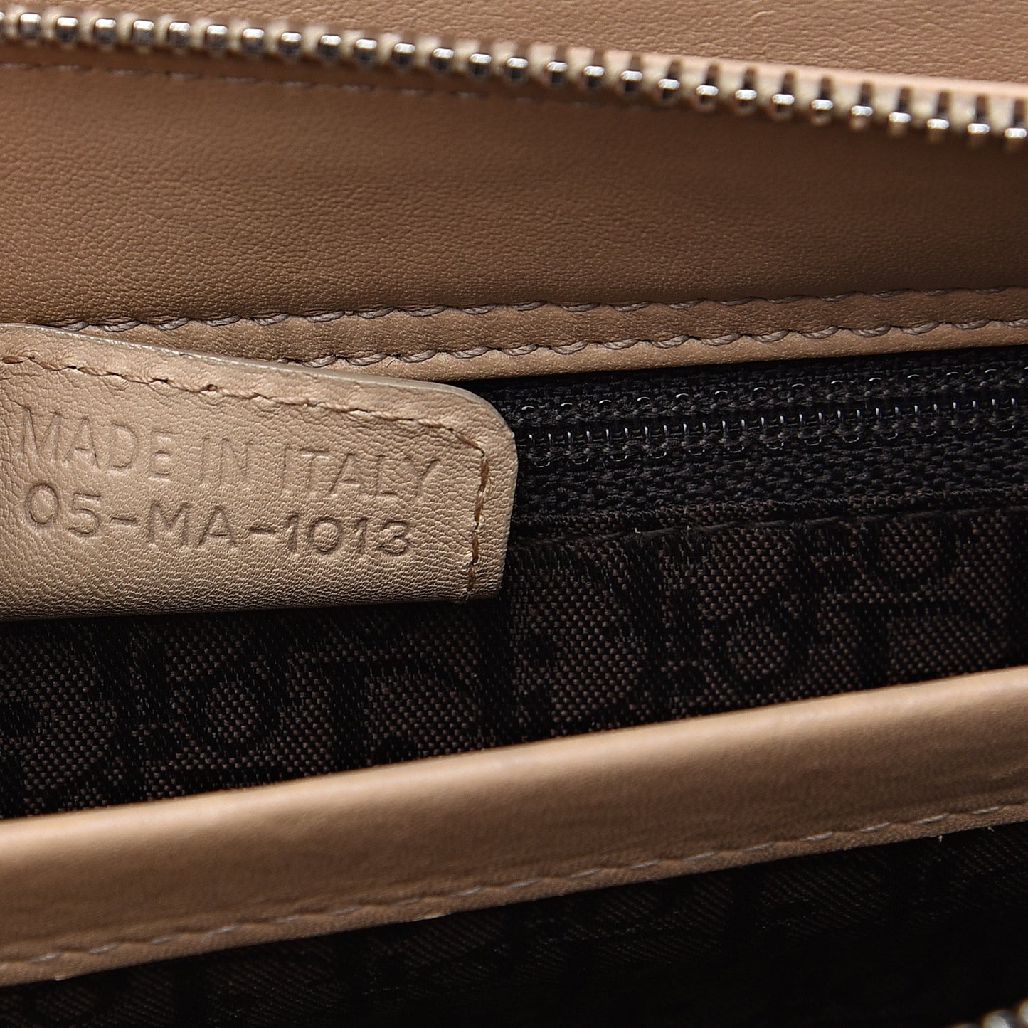Suede Cannage Stitched East West Lady Dior Beige