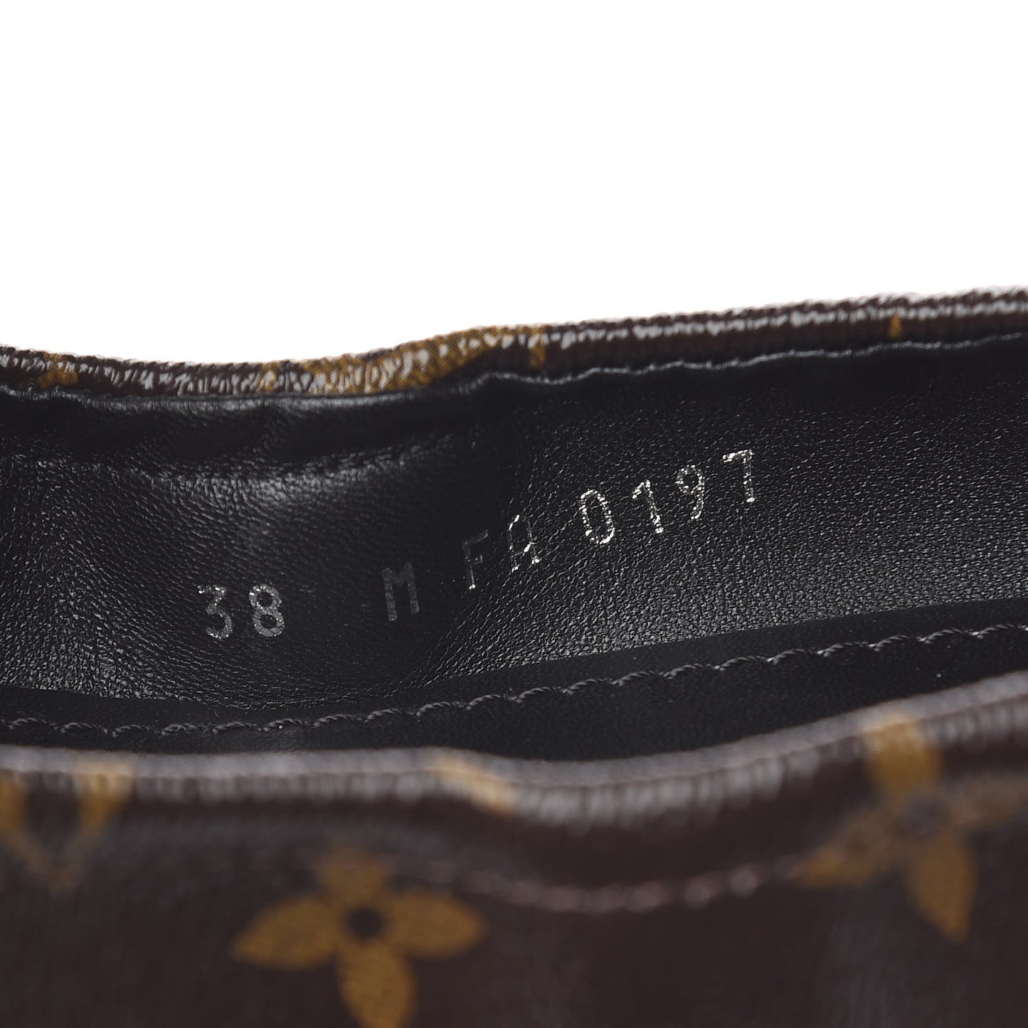 Patent Monogram Flirty Ballerina Flats 38 Gold