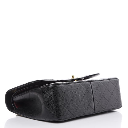 Chanel Caviar Quilted Jumbo Double Flap Black 4 of 11