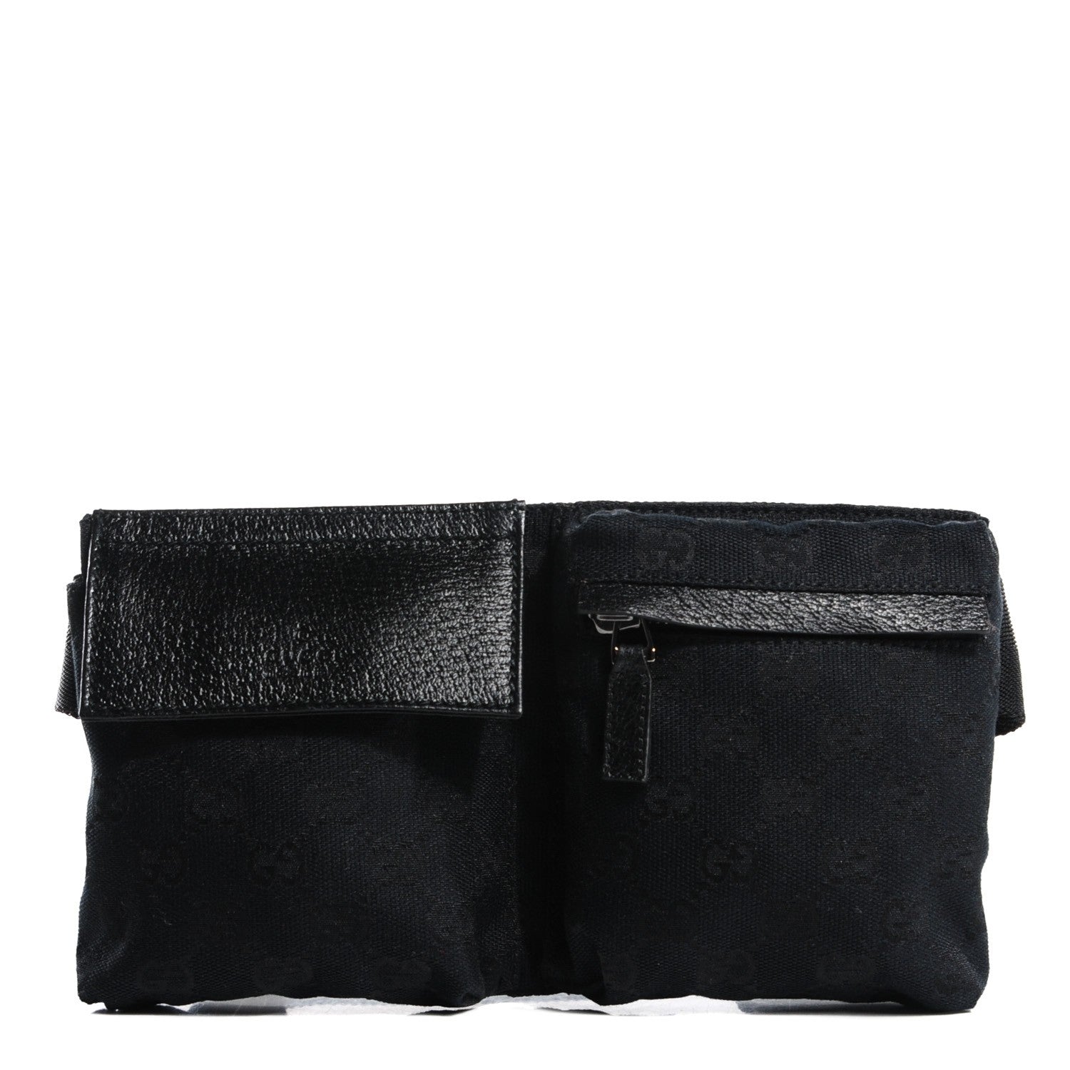 Gucci Monogram Belt Bag Black 1 of 7
