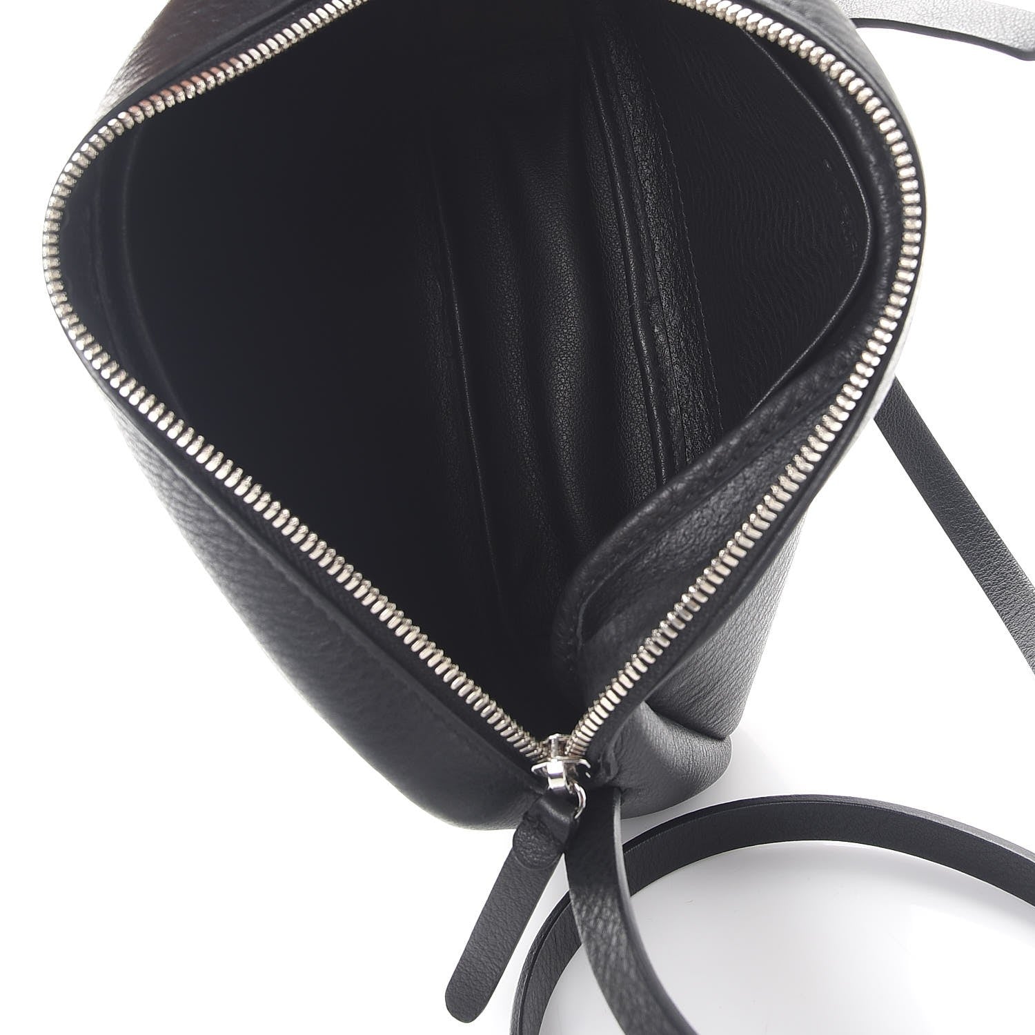Balenciaga Calfskin Logo S Everyday Camera Bag Black 5 of 8
