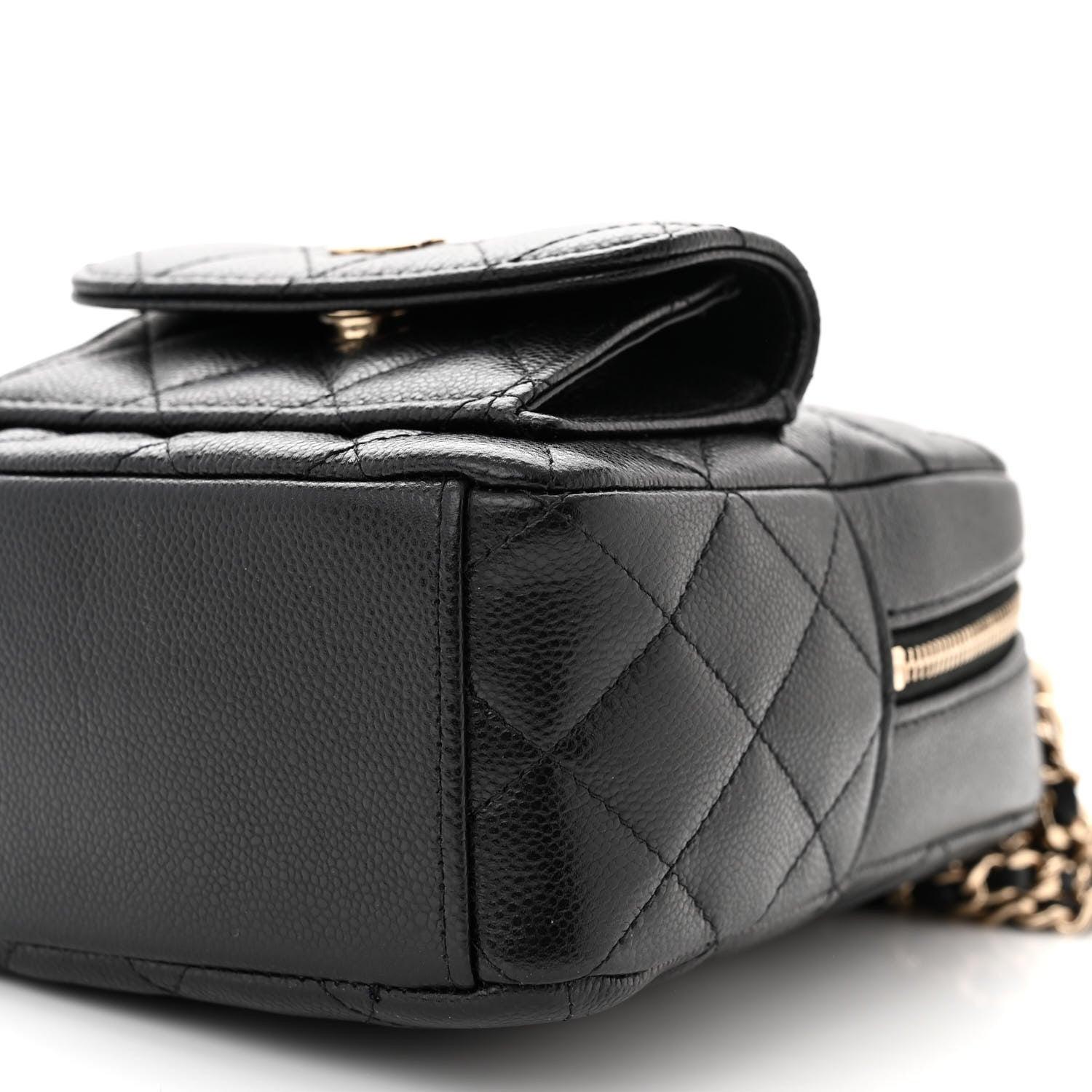 Chanel Caviar Quilted CC Mini Classic Backpack Black 10 of 11