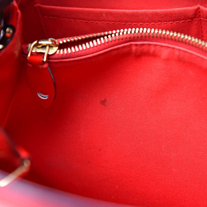 Louis Vuitton Vernis Montaigne MM Cherry 14 of 18