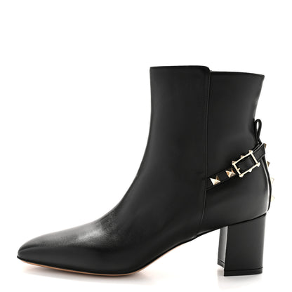 Valentino Garavani Nappa Rockstud 40mm Ankle Boots 37 Black 1 of 11