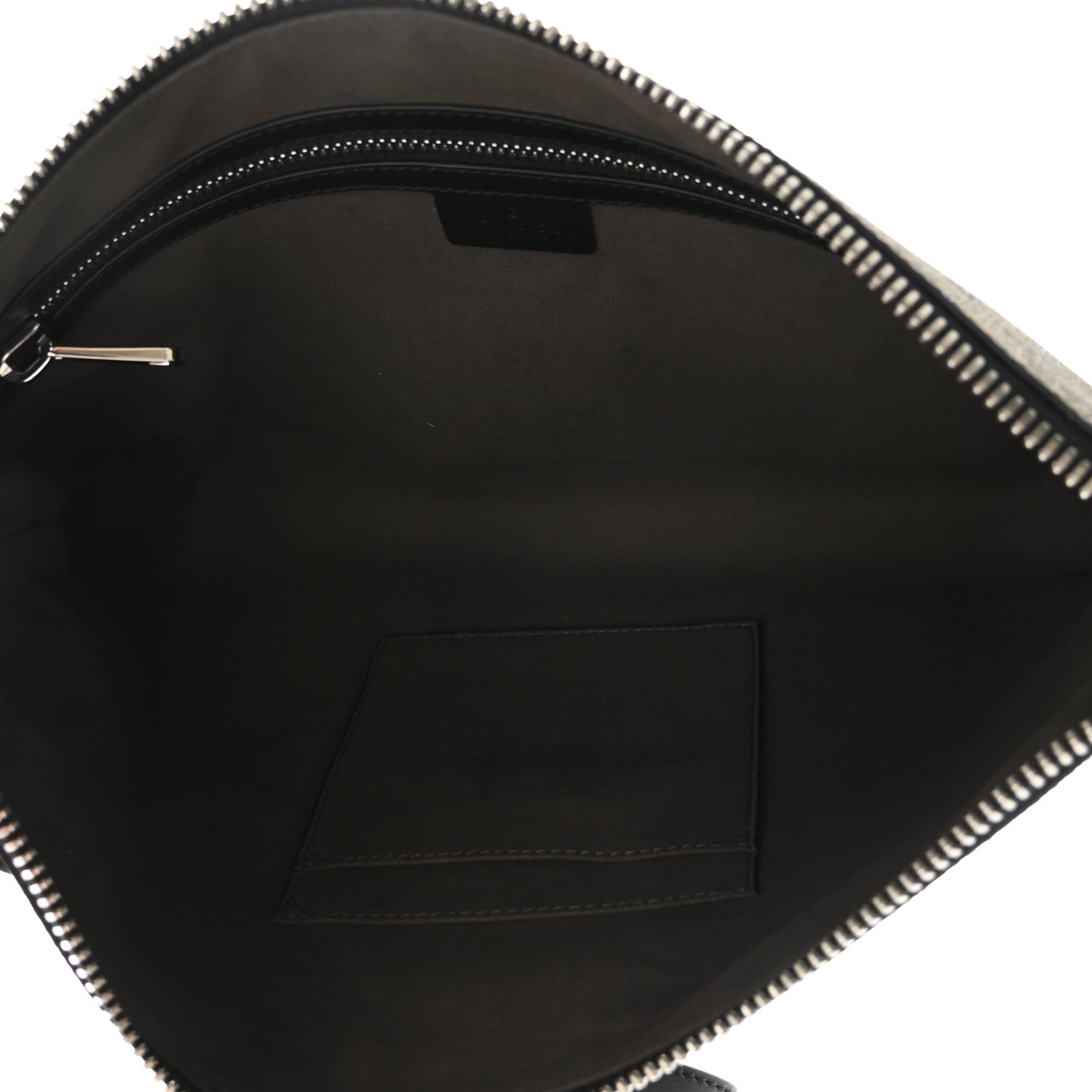 Gucci GG Supreme Monogram Mens Wristlet Black 5 of 7