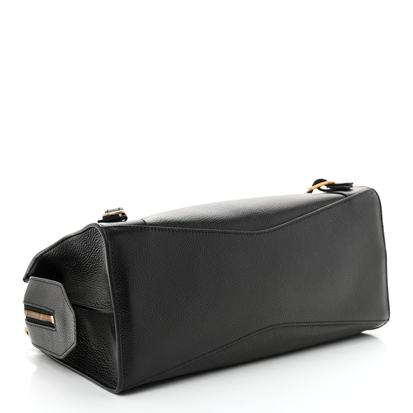 Grained Calfskin Neo Classic Gold Hardware S City Black