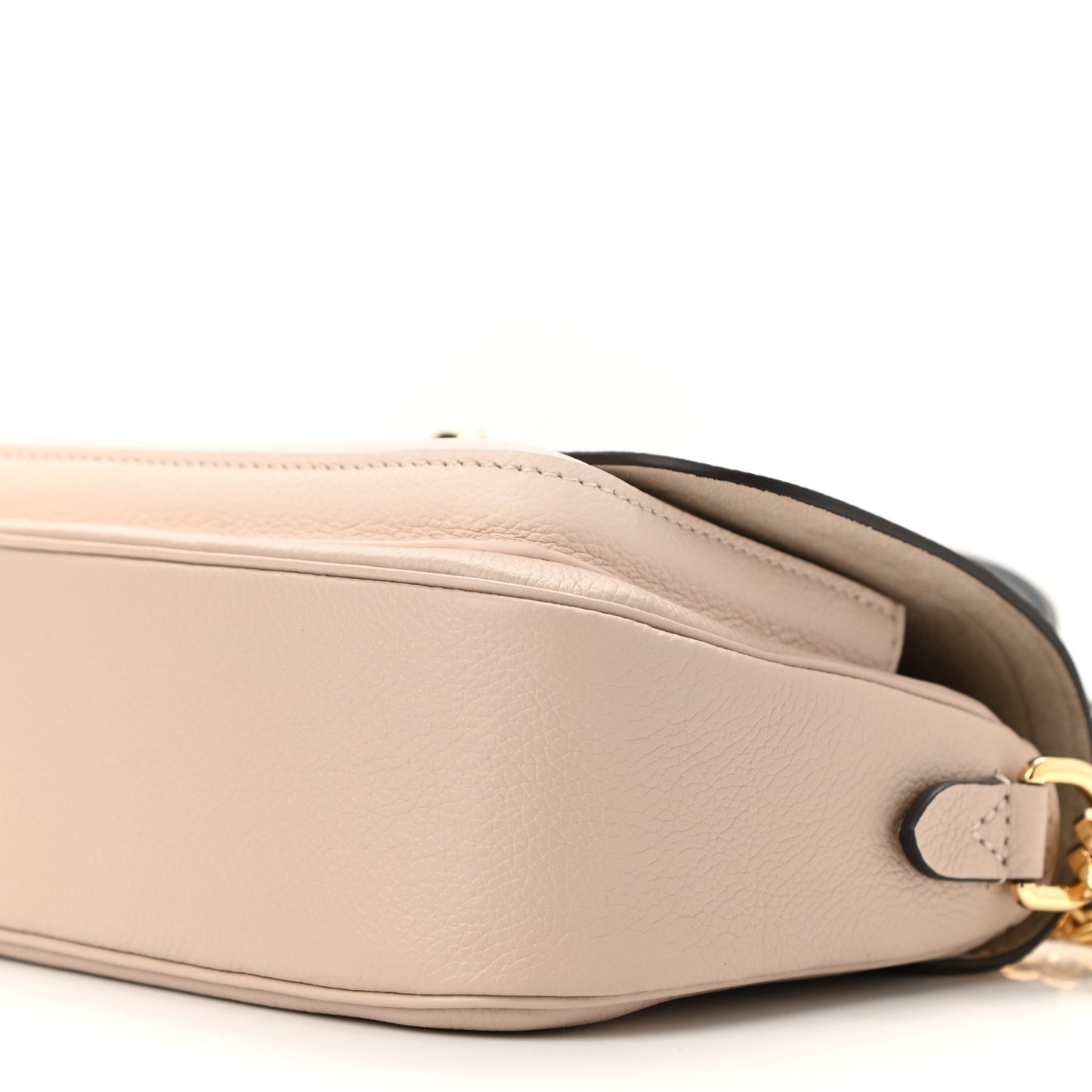 Grained Calfskin Lockme Tender Greige