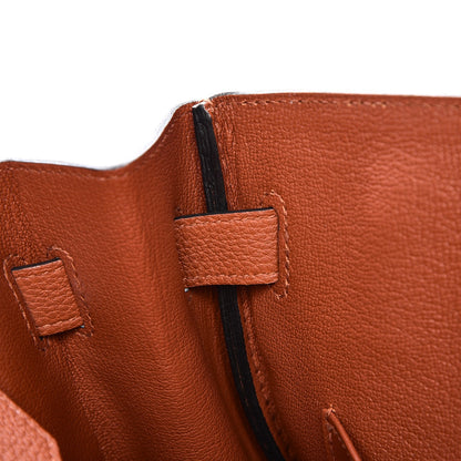 Hermes Togo Birkin 30 Cuivre 19 of 34